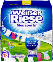 Weißer Riese Megaperls Vollwaschmittel 1,22 kg Beutel (18 Wäschen)